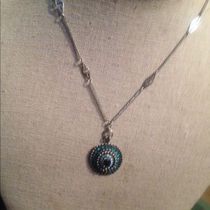 18kgp white gold necklace